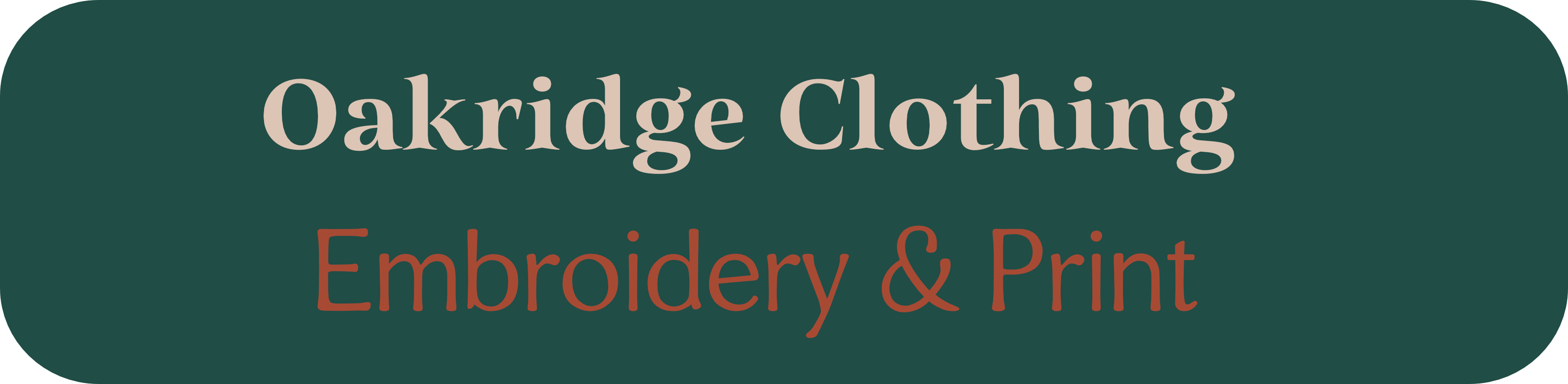 Oakridge Clothing